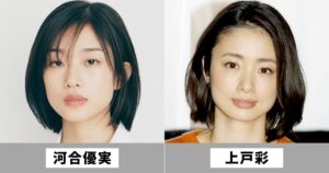 河合優実と上戸彩は似てる